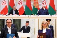 سند همکاری مناطق آزاد ایران و بلاروس امضا شد
