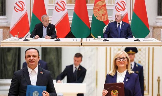 سند همکاری مناطق آزاد ایران و بلاروس امضا شد